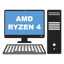 AMD RYZEN 4 Branded Desktop